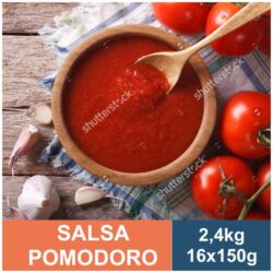 SALSA POMODORO 150 G, CAJA 16UN