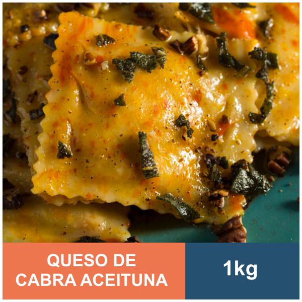 RAVIOLI QUESO DE CABRA ACEITUNA KG