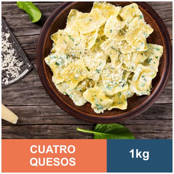 RAVIOLI CUATRO QUESOS KG