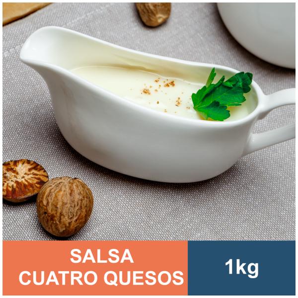 SALSA CUATRO QUESOS 1 KG