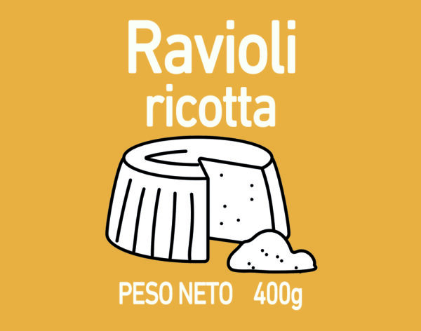 RAVIOLI RICOTTA 400g