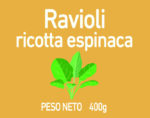 RAVIOLI RICOTTA ESPINACA 400g