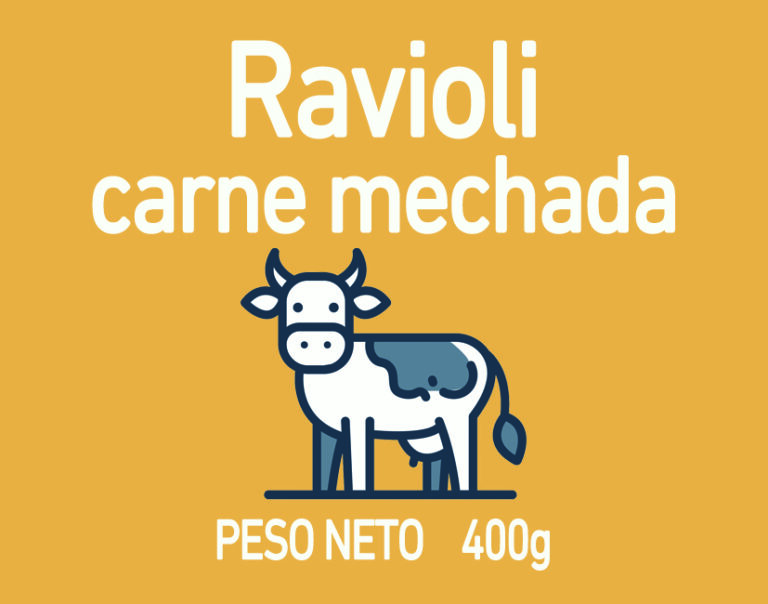 RAVIOLI CARNE MECHADA 400g