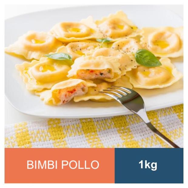 RAVIOLI BIMBI POLLO KG